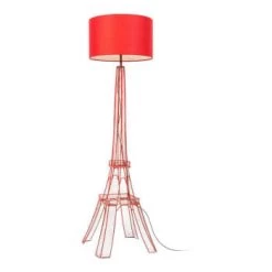 Lampea Lampadaires Lampadaire Industriel En Blanc 139 Cm -Lampadaires || Lustres || Guirlandes et décorations lumineuses Soldes lampadaire industriel en rouge 139 cm