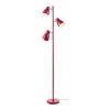 Lampea Lampadaires Lampadaire Industriel En Rouge 166 Cm -Lampadaires || Lustres || Guirlandes et décorations lumineuses Soldes lampadaire industriel en rouge 166 cm 2