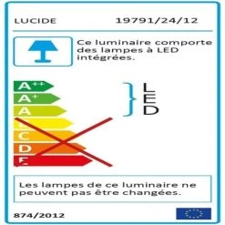 Lucide Lampadaires Lampadaire LED Avec Liseuse Métal Argent H180cm -Lampadaires || Lustres || Guirlandes et décorations lumineuses Soldes lampadaire led avec liseuse metal argent h180cm 2