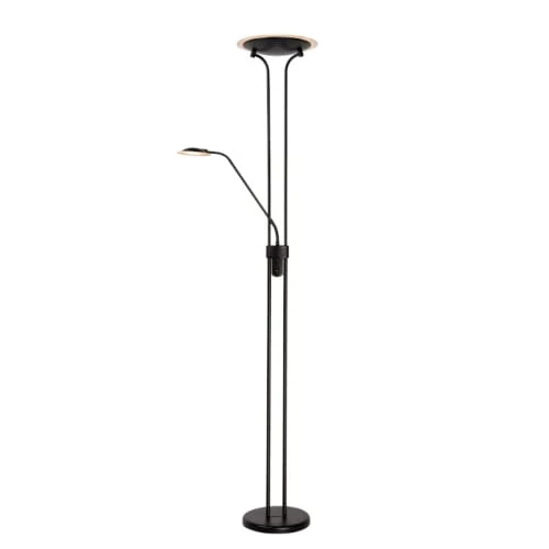 Lucide Lampadaires Lampadaire LED Avec Liseuse Métal H180cm 3 Lucide Lampadaires Lampadaire LED Avec Liseuse Métal H180cm