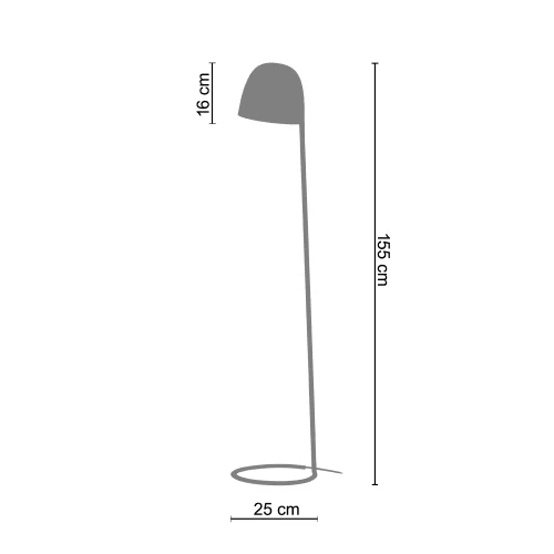 Tosel Lampadaires Lampadaire Liseuse Métal Blanc 5 Tosel Lampadaires Lampadaire Liseuse Métal Blanc – Image 3