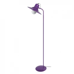 Tosel Lampadaires Lampadaire Liseuse Métal Violet