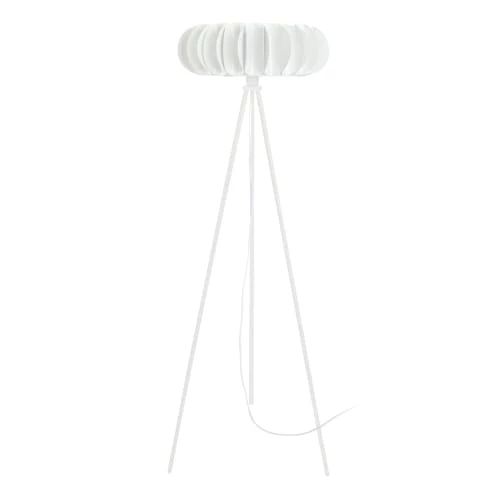 Tosel Lampadaires Lampadaire Métal Blanc D'ivoire 3 Tosel Lampadaires Lampadaire Métal Blanc D'ivoire