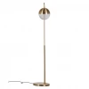 Bepurehome Lampadaires Lampadaire Métal Et Verre Doré Lampe Sur Pied -Lampadaires || Lustres || Guirlandes et décorations lumineuses Soldes lampadaire metal et verre dore lampe sur pied