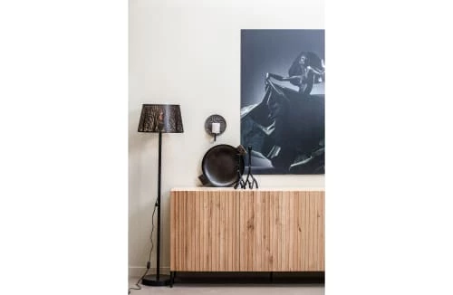 Woood Lampadaires Lampadaire Métal Noir Et Doré Lampe Sur Pied 5 Woood Lampadaires Lampadaire Métal Noir Et Doré Lampe Sur Pied – Image 3