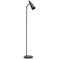House Doctor Lampadaires Lampadaire Métal Noir H124cm -Lampadaires || Lustres || Guirlandes et décorations lumineuses Soldes lampadaire metal noir h124cm 3