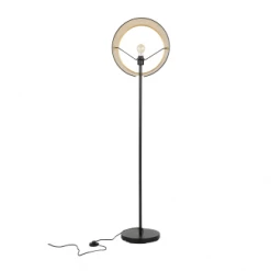 Woood Lampadaires Lampadaire Métal Noir Lampe Sur Pied -Lampadaires || Lustres || Guirlandes et décorations lumineuses Soldes lampadaire metal noir lampe sur pied 2