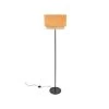 Corep Lampadaires Lampadaire Métal Velours Et Raphia H160cm -Lampadaires || Lustres || Guirlandes et décorations lumineuses Soldes lampadaire metal velours et raphia h160cm 5