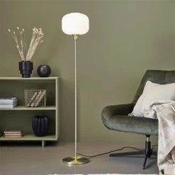 Markslöjd Lampadaires Lampadaire Métal/Verre H140cm -Lampadaires || Lustres || Guirlandes et décorations lumineuses Soldes lampadaire metal verre h140cm 1