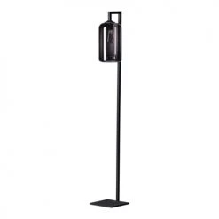 Deladeco Lampadaires Lampadaire Moderne En Métal Noir 149,2 Cm