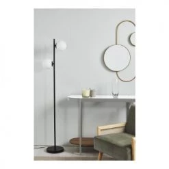 Lampea Lampadaires Lampadaire Moderne En Noir 160 Cm -Lampadaires || Lustres || Guirlandes et décorations lumineuses Soldes lampadaire moderne en noir 160 cm 4