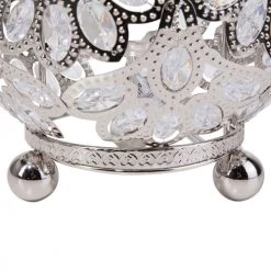 Beliani Lampadaires Lampadaire Nickel -Lampadaires || Lustres || Guirlandes et décorations lumineuses Soldes lampadaire nickel 4