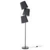 Beliani Lampadaires Lampadaire Noir 1 Beliani Lampadaires Lampadaire Noir -Lampadaires || Lustres || Guirlandes et décorations lumineuses Soldes lampadaire noir