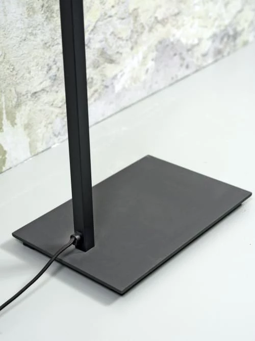 It's About Romi Lampadaires Lampadaire Noir Avec Abat-jour H160cm 6 It's About Romi Lampadaires Lampadaire Noir Avec Abat-jour H160cm – Image 4