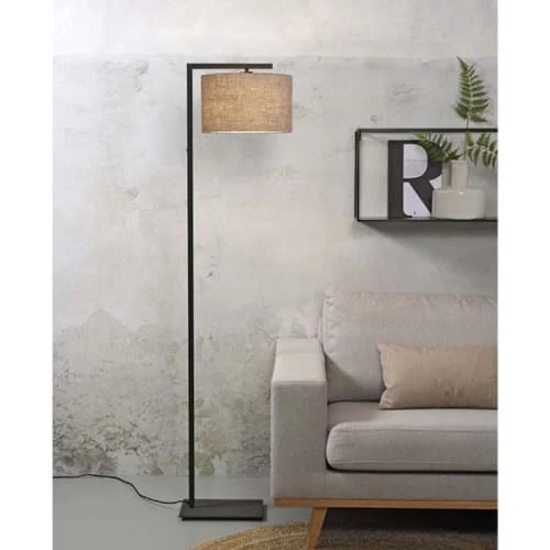 It's About Romi Lampadaires Lampadaire Noir Et Abat-jour H160cm 4 It's About Romi Lampadaires Lampadaire Noir Et Abat-jour H160cm – Image 2