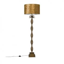 Dutchbone Lampadaires Lampadaire Palmier En Métal Or