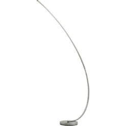 ATHM DESIGN Lampadaires Lampadaire Pied Métal Blanc -Lampadaires || Lustres || Guirlandes et décorations lumineuses Soldes lampadaire pied metal argent
