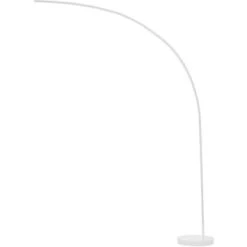 ATHM DESIGN Lampadaires Lampadaire Pied Métal Blanc -Lampadaires || Lustres || Guirlandes et décorations lumineuses Soldes lampadaire pied metal blanc 5