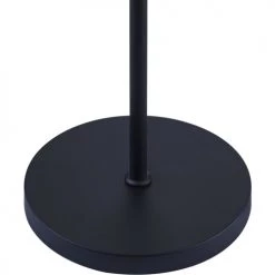 ATHM DESIGN Lampadaires Lampadaire Pied Métal Noir -Lampadaires || Lustres || Guirlandes et décorations lumineuses Soldes lampadaire pied metal noir 6