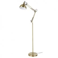 Maisons Du Monde Lampadaires Lampadaire Réglable En Métal Doré Mat H140