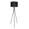 LUMISKY Lampadaires Lampadaire Salon Métal Noir H150CM -Lampadaires || Lustres || Guirlandes et décorations lumineuses Soldes lampadaire salon metal noir h150cm
