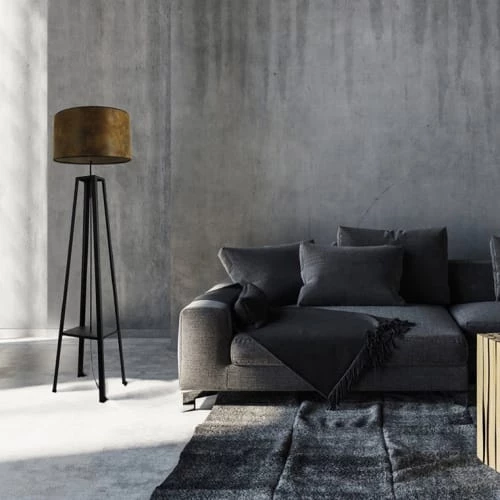 Metropolight Lampadaires Lampadaire Simili Cuir/métal H170,5cm 4 Metropolight Lampadaires Lampadaire Simili Cuir/métal H170,5cm – Image 2