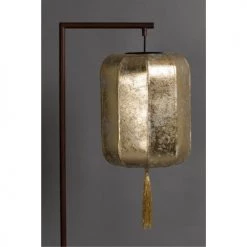 Dutchbone Lampadaires Lampadaire Style Lanterne Japonaise Or -Lampadaires || Lustres || Guirlandes et décorations lumineuses Soldes lampadaire style lanterne japonaise or 3