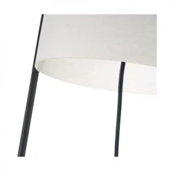 Wadiga Lampadaires Lampadaire Table En Métal Noir Et Abat-jour Blanc H150cm -Lampadaires || Lustres || Guirlandes et décorations lumineuses Soldes lampadaire table en metal noir et abat jour blanc h150cm 2