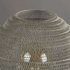 Dutchbone Lampadaires Lampadaire Trépied Avec Abat-jour En Métal Gris -Lampadaires || Lustres || Guirlandes et décorations lumineuses Soldes lampadaire trepied avec abat jour en metal gris 3