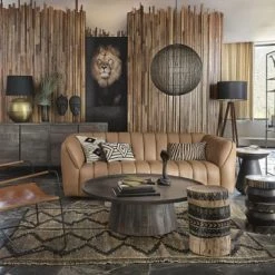 Maisons Du Monde Lampadaires Lampadaire Trépied En Frêne Et Abat-jour Noir H155 -Lampadaires || Lustres || Guirlandes et décorations lumineuses Soldes lampadaire trepied en frene et abat jour noir h155 1000 11 10 190496 5