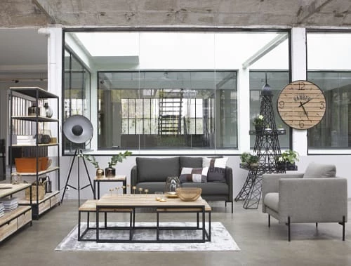 Maisons Du Monde Lampadaires Lampadaire Trépied En Métal Noir H 145 Cm 6 Maisons Du Monde Lampadaires Lampadaire Trépied En Métal Noir H 145 Cm – Image 4