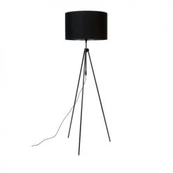 Zuiver Lampadaires Lampadaire Trépied Noir
