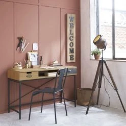 Maisons Du Monde Lampadaires Lampadaire Trépied Projecteur En Métal Et Manguier H162 -Lampadaires || Lustres || Guirlandes et décorations lumineuses Soldes lampadaire trepied projecteur en metal et manguier h162 1000 4 1 201352 8