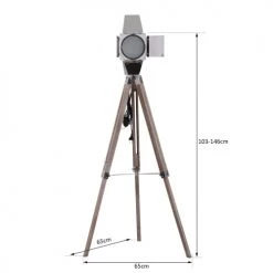 Homcom Lampadaires Lampadaire Trépied Projecteur Hauteur Réglable H103-146 Cm 10 Homcom Lampadaires Lampadaire Trépied Projecteur Hauteur Réglable H103-146 Cm -Lampadaires || Lustres || Guirlandes et décorations lumineuses Soldes lampadaire trepied projecteur hauteur reglable h103 146 cm 2