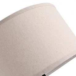 Homcom Lampadaires Lampadaire Trépied Style Scandinave H152 Cm Bois De Pin Lin Beige -Lampadaires || Lustres || Guirlandes et décorations lumineuses Soldes lampadaire trepied style scandinave h152 cm bois de pin lin beige 4