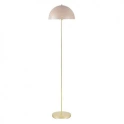 Maisons Du Monde Lampadaires Lampadaire Vintage En Métal Doré Et Rose H151