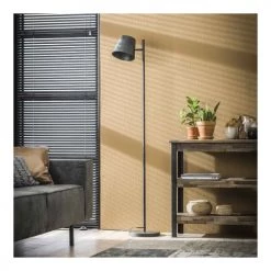 Lampea Lampadaires Lampadaire Vintage En Métal Noir 157 Cm -Lampadaires || Lustres || Guirlandes et décorations lumineuses Soldes lampadaire vintage en metal noir 157 cm 2