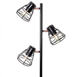 Lo Select Lampadaires Lampadairemetal Noir E14 -Lampadaires || Lustres || Guirlandes et décorations lumineuses Soldes lampadairemetal noir e14 4