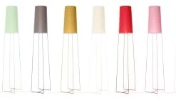 Frau Maier Lampadaires Lampe à Poser Slimsophie Tissus Gold 33x176x33 Cm -Lampadaires || Lustres || Guirlandes et décorations lumineuses Soldes lampe a poser slimsophie tissus gold 33x176x33 cm 2