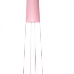 Frau Maier Lampadaires Lampe à Poser Slimsophie Tissus Rose 33x176x33 Cm