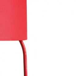 Frau Maier Lampadaires Lampe à Poser Slimsophie Tissus Rouge 33x176x33 Cm -Lampadaires || Lustres || Guirlandes et décorations lumineuses Soldes lampe a poser slimsophie tissus rouge 33x176x33 cm 3