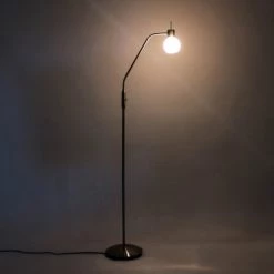 Keria Lampadaires Liseuse En Métal Argenté -Lampadaires || Lustres || Guirlandes et décorations lumineuses Soldes liseuse en metal argente 4