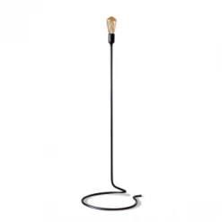 PIB Lampadaires Liseuse Filiforme En Métal Noir