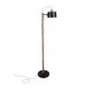 DIZY Design Lampadaires Luminaire à Poser Chêne Et Métal Noir -Lampadaires || Lustres || Guirlandes et décorations lumineuses Soldes luminaire a poser chene et metal noir 4