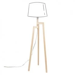 Maisons Du Monde Lampadaires Pied De Lampadaire En Hévéa Clair H132