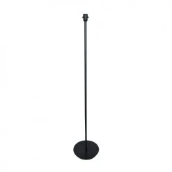 LUMISKY Lampadaires Pied De Lampadaire Int Métal Noir H145CM
